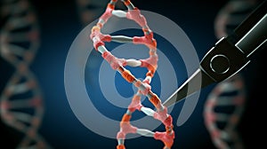 Scientific precision: tweezers perform precise incision on human DNA strand