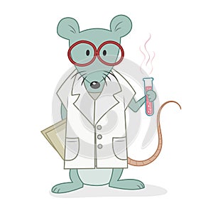 Scientist Mouse