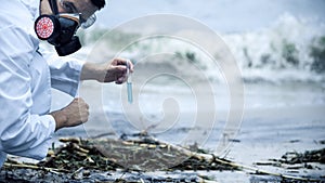 Scientist pessimistic about water test result, high level of infectious bacteria