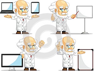 Scientist or Professor Customizable Mascot 14