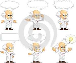 Scientist or Professor Customizable Mascot 15