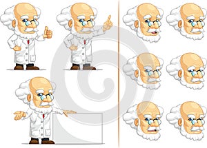 Scientist or Professor Customizable Mascot 6