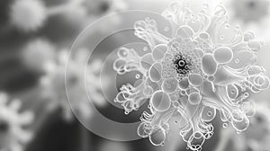 Scientistic Background of Process of Life Cell Emergence and Development. Generative AI