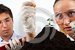 Scientists agricultural people