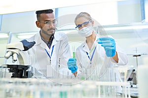 Scientists Doing Research in Medical Laboratory