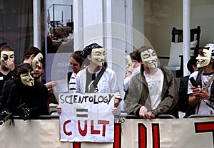 Scientology Protest