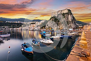 Scilla, Italy Townscape in Reggio Calabria photo