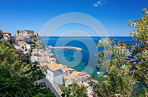 Scilla a town in Calabria, Italy, part of the Metropolitan City of Reggio Calabria. It is the traditional site of the sea monster