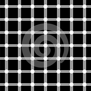 Scintillating Grid Optical Illusion Pattern