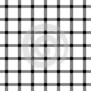 Scintillating Grid Optical Illusion Pattern