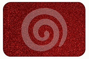 Scintillation red paper with round corner