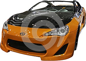 Scion isolated on white background