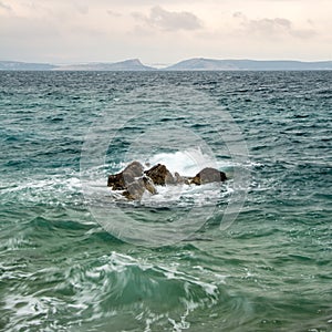 Scirocco on the Adriatic Sea