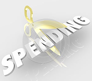 Scissors Cutting Spending Reducing Prices Costs