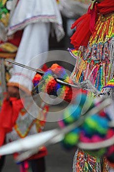 The Scissors Dance, is an indigenous religious dance, originally from Ayacucho, It is also danced in Huancavelica and ApurÃ­mac.