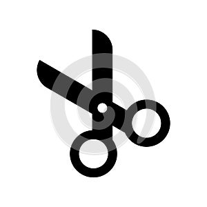 Scissors icon flat vector illustration design