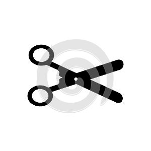 scissors icon illustration design