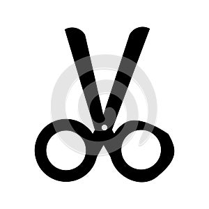 scissors icon illustration design