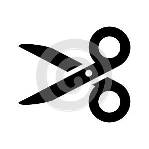 Scissors icon vector. tailor illustration symbol. For web or mobile.