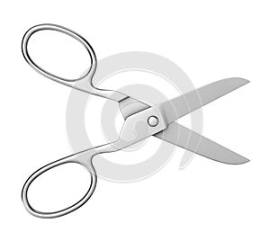 Scissors open