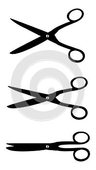 Scissors open close