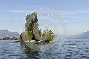 Scoglio della Malghera of Lake Maggiore