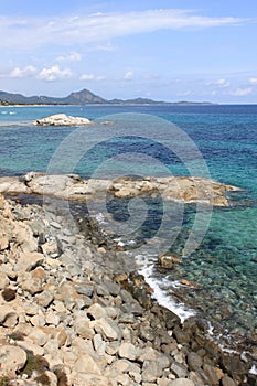 Scoglio di Peppino and Santa Giusta beach