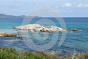 Scoglio di Peppino and Santa Giusta beach in Sardinia