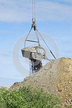 Scoop of dragline