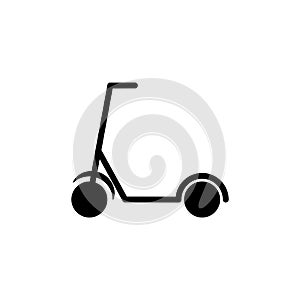 Scooter icon, illustration vector graphic