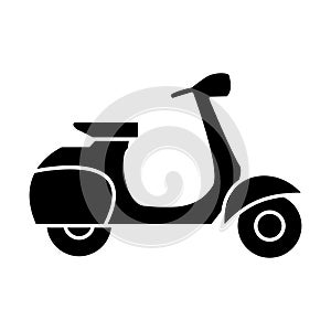 Scooter icon vector design template basic RGB