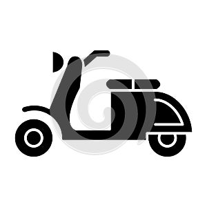 Scooter icon vector design template basic RGB