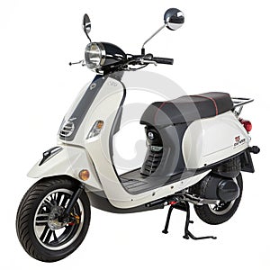 Scooter isolated on white background