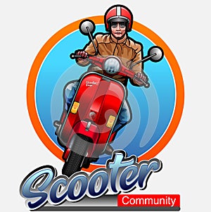 Scooter rider community