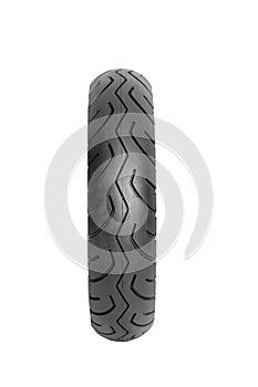 scooter tire on white