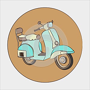 Scooter vector