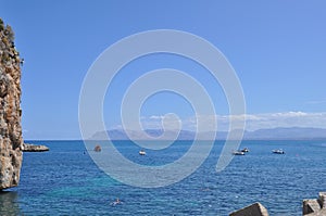 Scopello beach in Castellammare Del Golfo