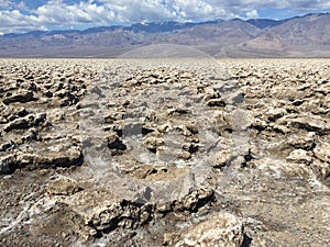 scorching death valley and salt trails