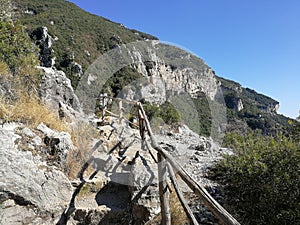 Scorcio panoramico del Sentiero degli Dei photo