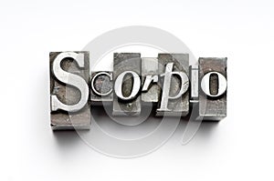 Scorpio Zodiac Sign photo
