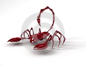 Scorpion 3D render