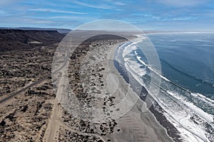 Scorpion Bay San Juanico Baja California Sur Mexico aerial panorama photo