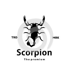 scorpion logo vector outline silhouette art icon