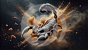 Scorpion (Scorpio), Latin name: Scorpiones photo