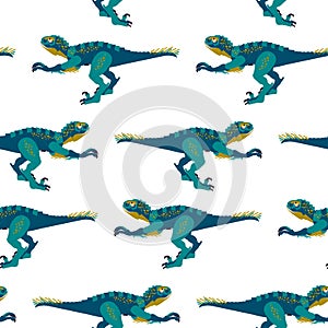 Scorpios Rex Seamless Pattern