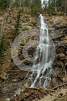 Scorus waterfall, Romania