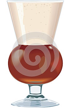 Scotch Ale Vector Illustration