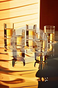 Beverage table drink background whiskey liquor alcohol bourbon scotch brown glass liquid bar