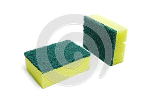 Scotch brite isolated.