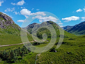 Scotland Glen Etive, James Bond Skyfall Road photo